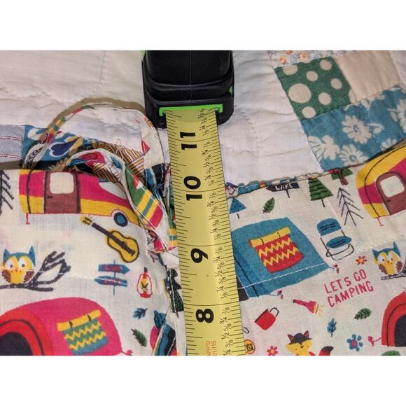 Mahogany NWT 100% Cotton 'Happy Camper' Pajamas Set Womens' Sz Medium - Picture 15 of 16